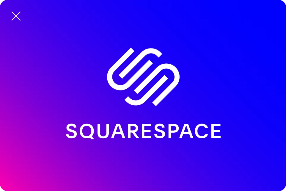 Gyms software integration with SquareSpace