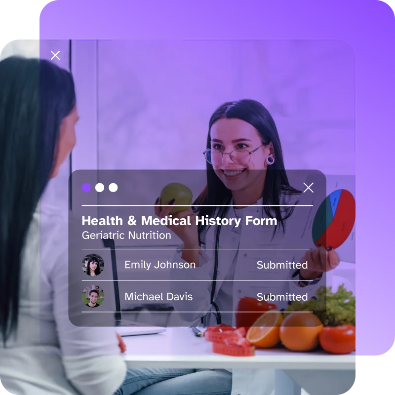 Nutritionist clinic management system