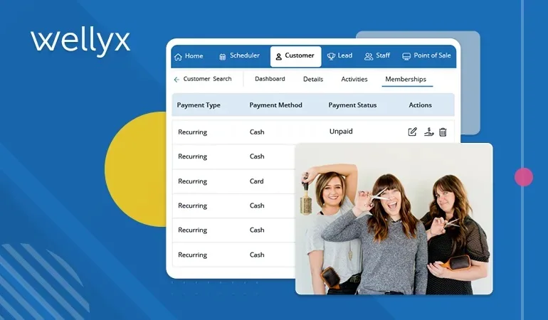 Test a new salon management software