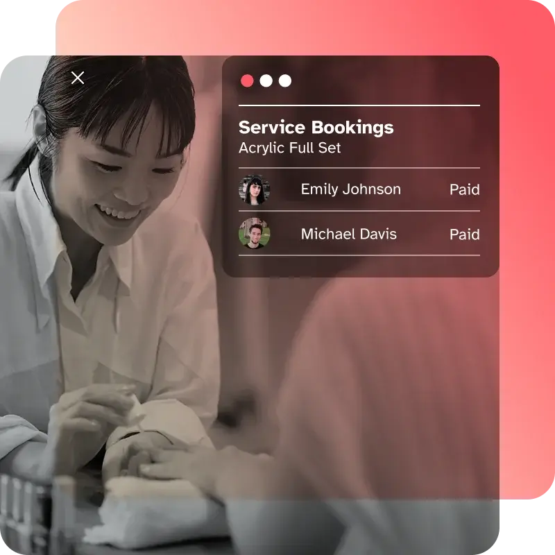 Customer management software for your nail salon by Wellyx