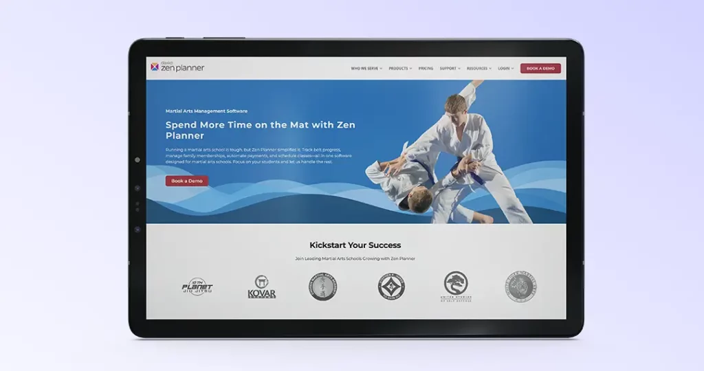 Zen Planner martial arts software