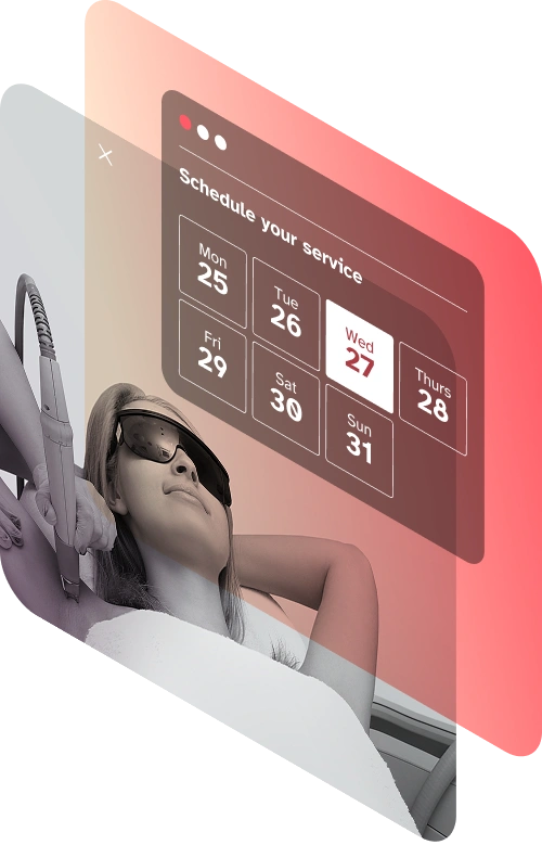 hair removal studio scheduling software by Wellyx
