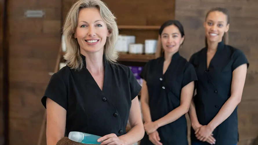 staff permissions in massage clinic