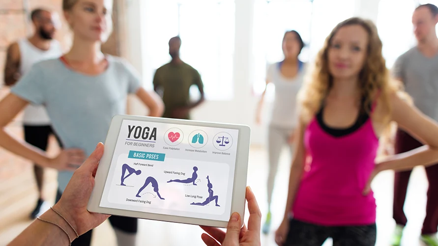 Yoga class plan template