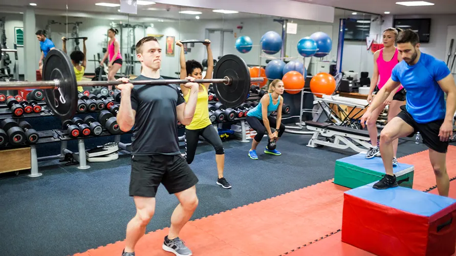 Market health club before and beyond the opening