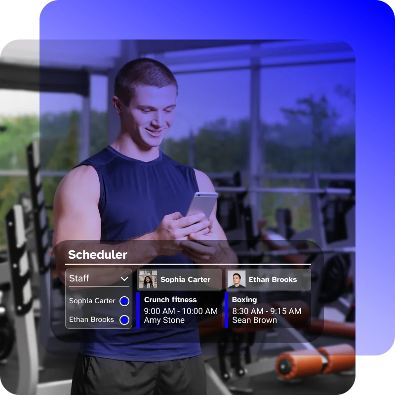 All in one fitness scheduler by Wellyx