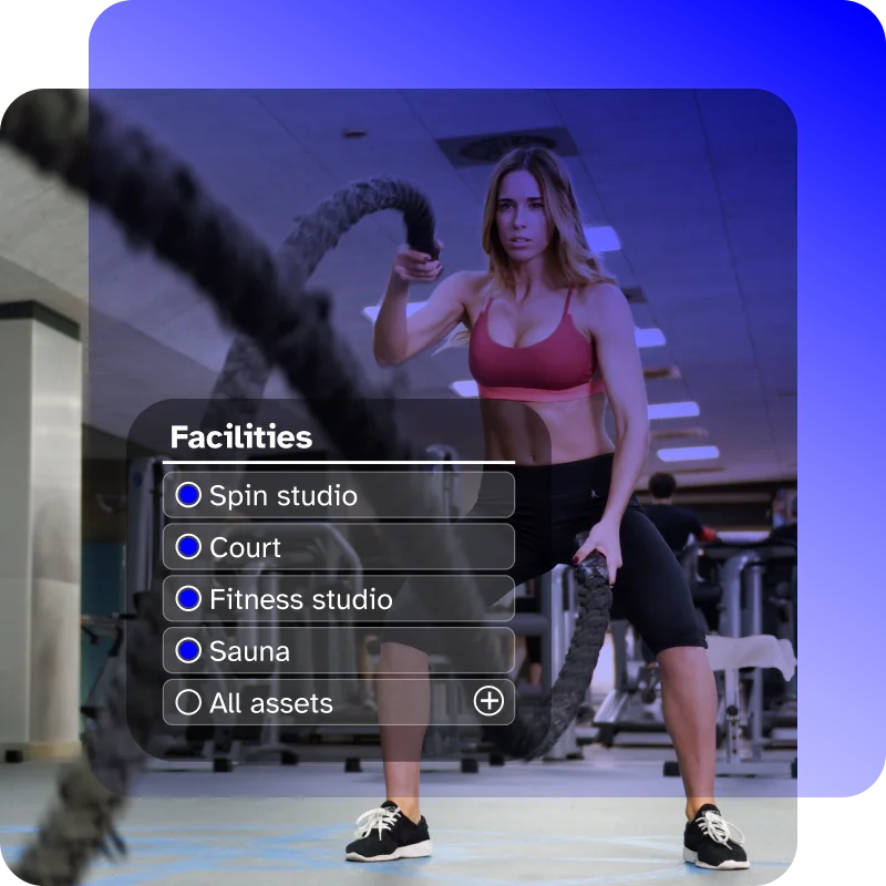 Flexible rentals for facilities and equipment