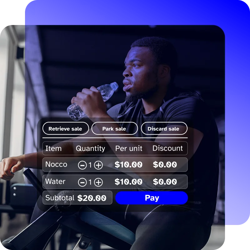 Parked sales and receipts