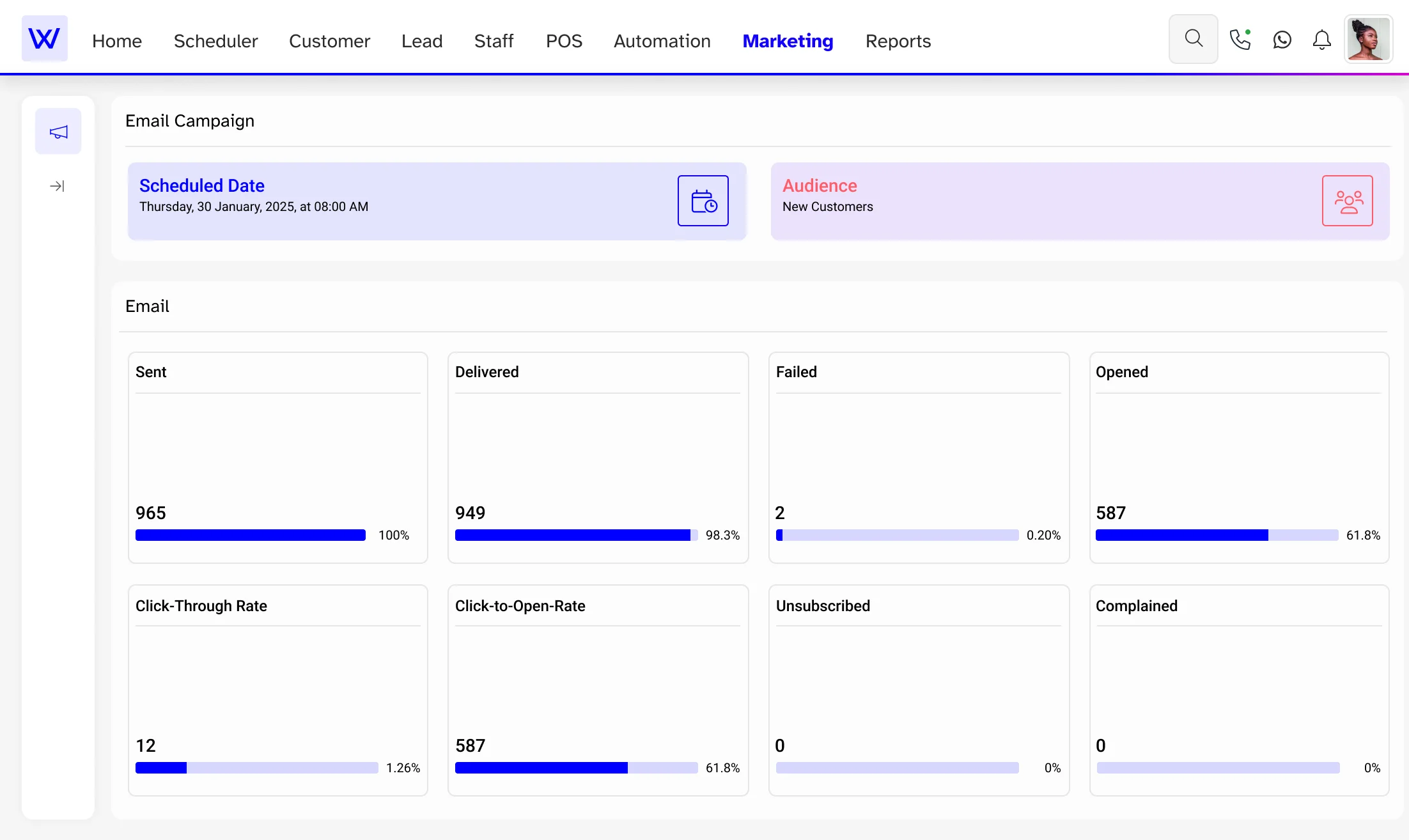 Wellyx marketing software gymnastics