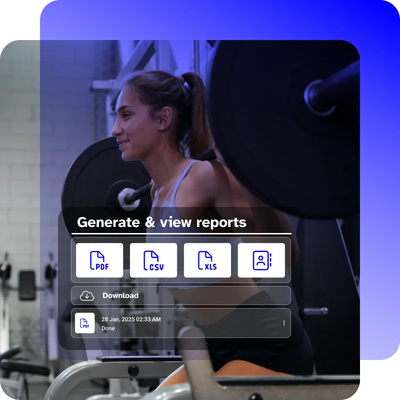 Export data in multiple formats