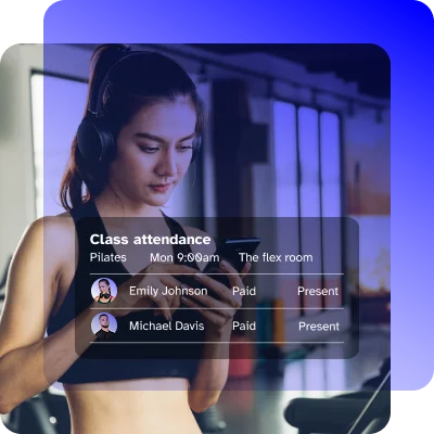 Member attendance tracking