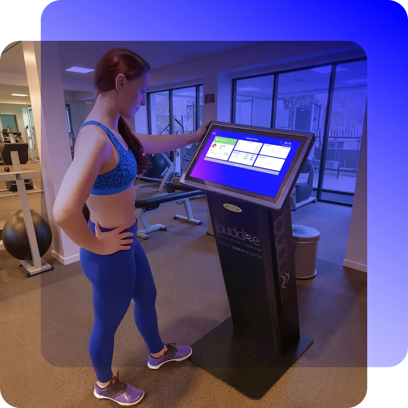 Quick check in Kiosks with Wellyx