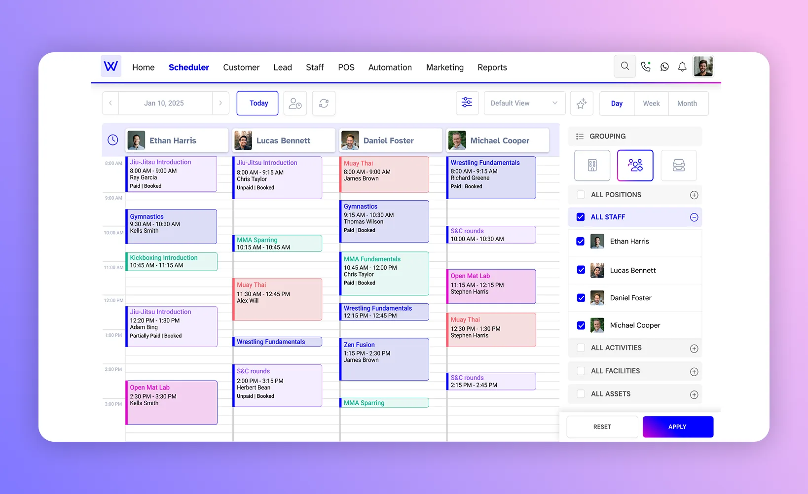 Wellyx best all-in-one jiu-jitsu studio management software