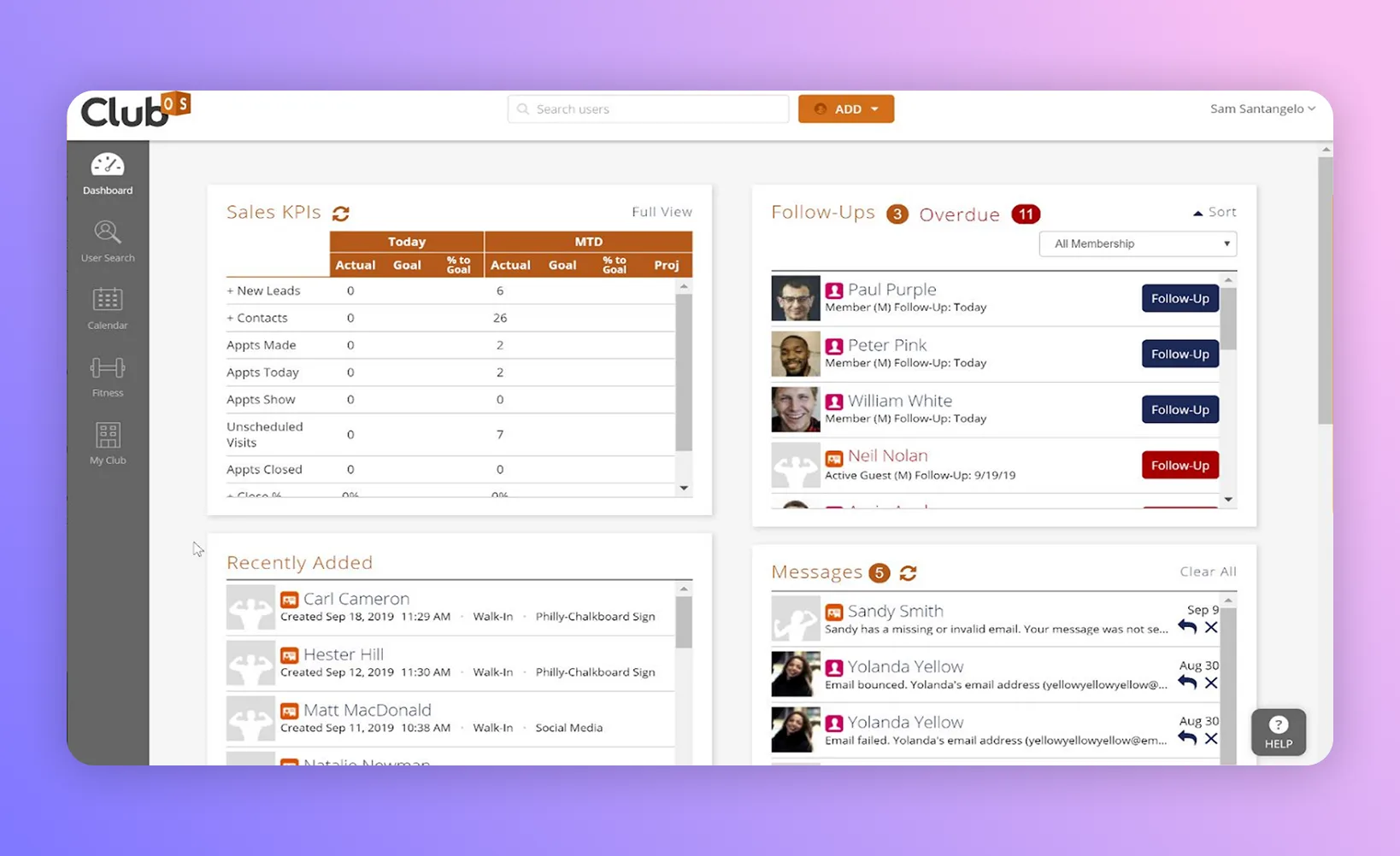 Club os best gym management software